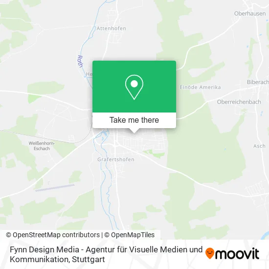 Карта Fynn Design Media - Agentur für Visuelle Medien und Kommunikation