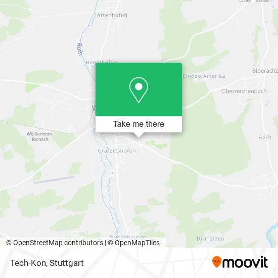Tech-Kon map