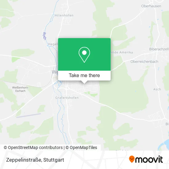 Карта Zeppelinstraße