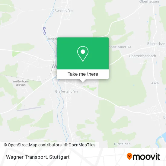 Wagner Transport map