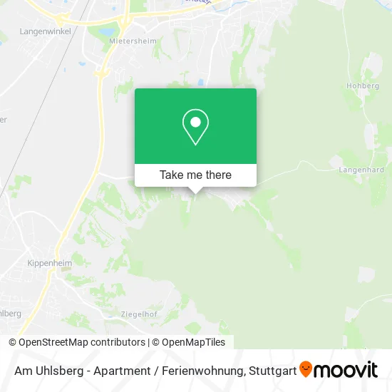 Карта Am Uhlsberg - Apartment / Ferienwohnung