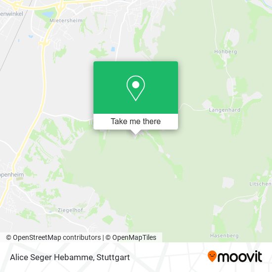 Alice Seger Hebamme map
