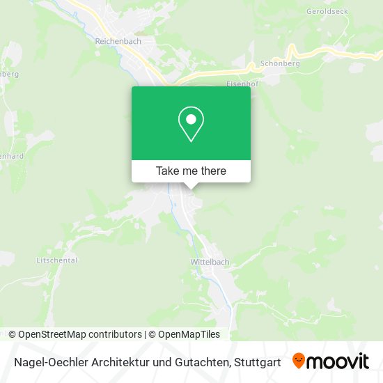 Nagel-Oechler Architektur und Gutachten map