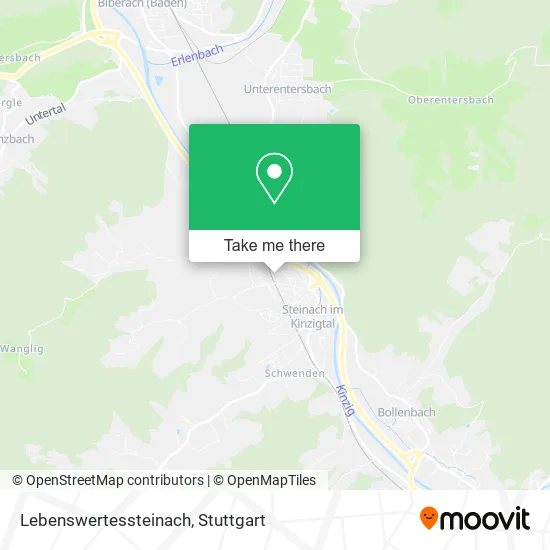 Карта Lebenswertessteinach