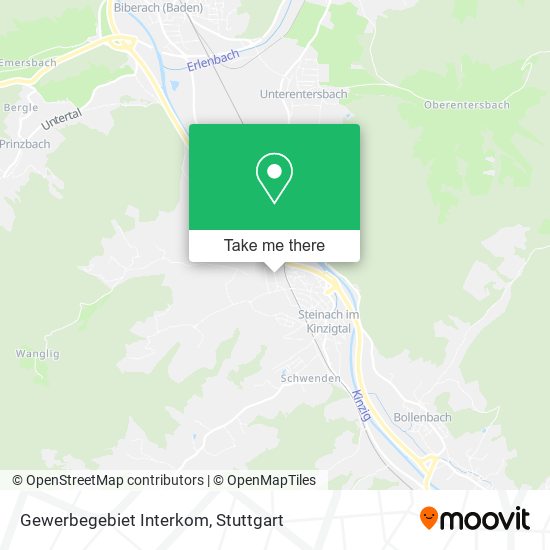 Карта Gewerbegebiet Interkom