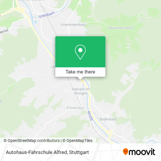 Карта Autohaus-Fahrschule Alfred
