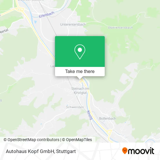 Карта Autohaus Kopf GmbH