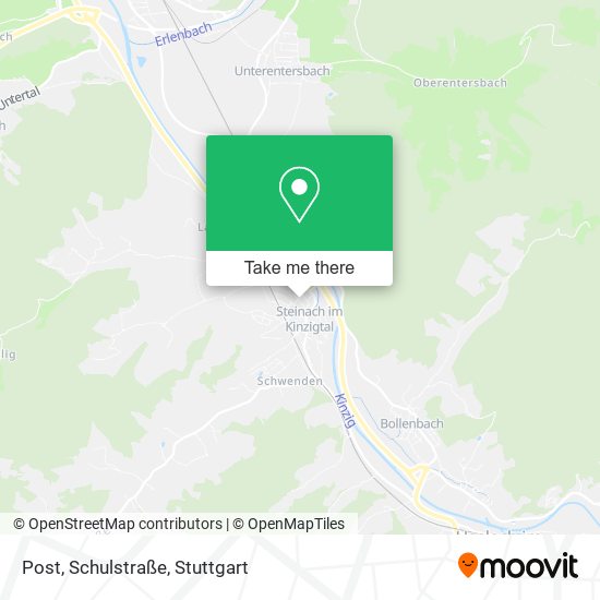 Карта Post, Schulstraße