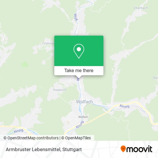 Карта Armbruster Lebensmittel