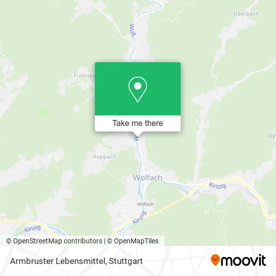 Карта Armbruster Lebensmittel