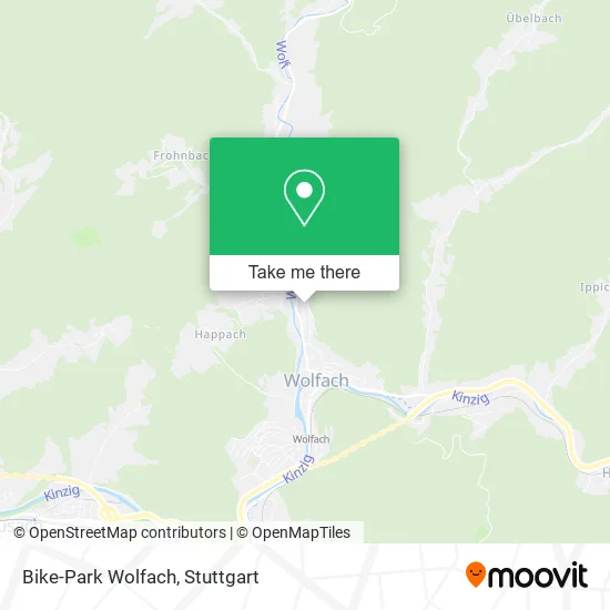 Карта Bike-Park Wolfach