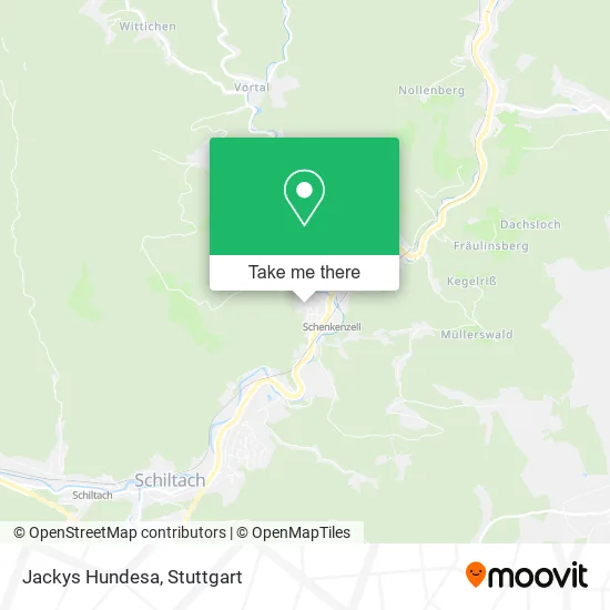 Карта Jackys Hundesa