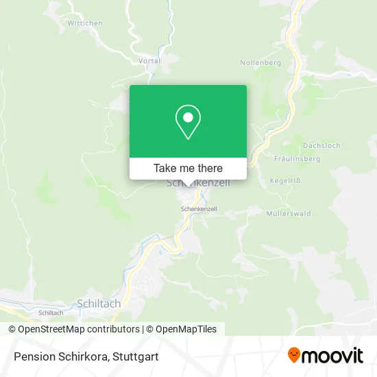 Карта Pension Schirkora