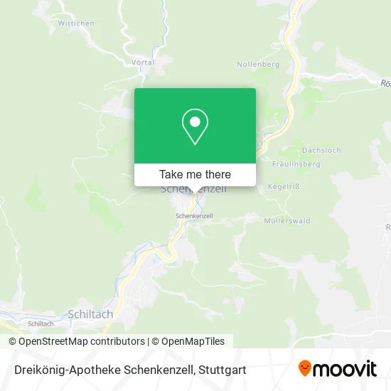 Карта Dreikönig-Apotheke Schenkenzell