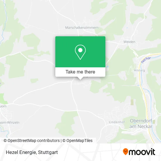 Карта Hezel Energie