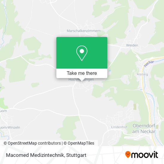 Macomed Medizintechnik map