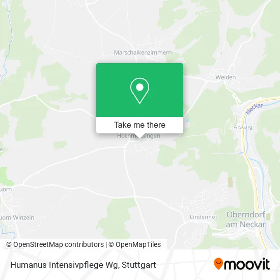 Карта Humanus Intensivpflege Wg