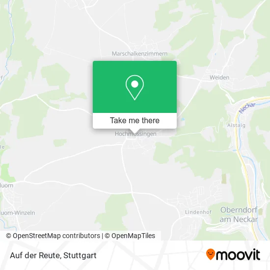 Карта Auf der Reute