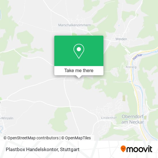 Plastbox Handelskontor map