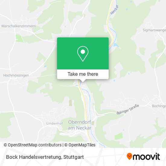 Карта Bock Handelsvertretung