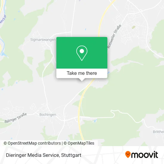 Карта Dieringer Media Service