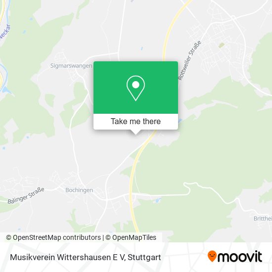 Musikverein Wittershausen E V map