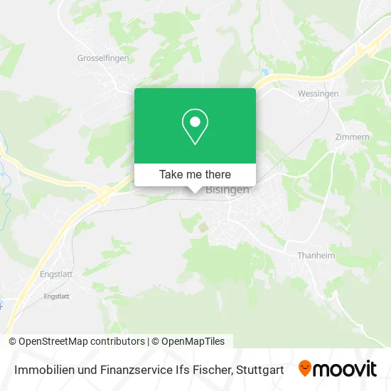 Карта Immobilien und Finanzservice Ifs Fischer