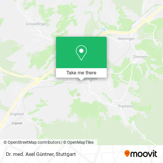 Карта Dr. med. Axel Güntner
