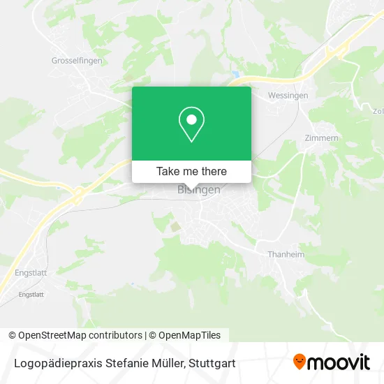 Карта Logopädiepraxis Stefanie Müller