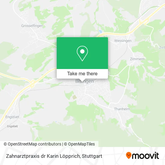Карта Zahnarztpraxis dr Karin Löpprich