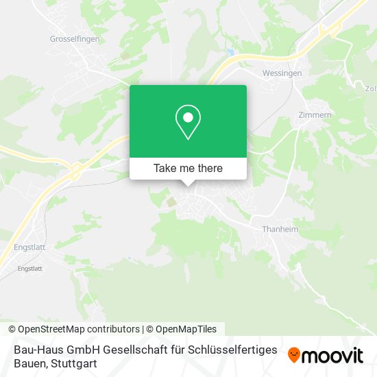 Bau-Haus GmbH Gesellschaft für Schlüsselfertiges Bauen map