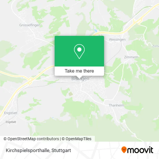 Карта Kirchspielsporthalle