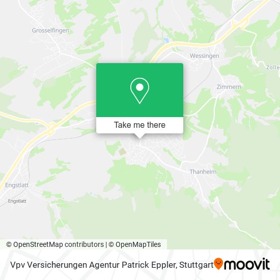 Vpv Versicherungen Agentur Patrick Eppler map