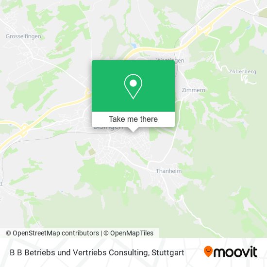 Карта B B Betriebs und Vertriebs Consulting