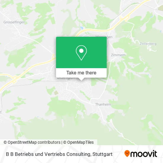 Карта B B Betriebs und Vertriebs Consulting