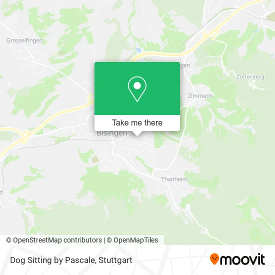 Карта Dog Sitting by Pascale