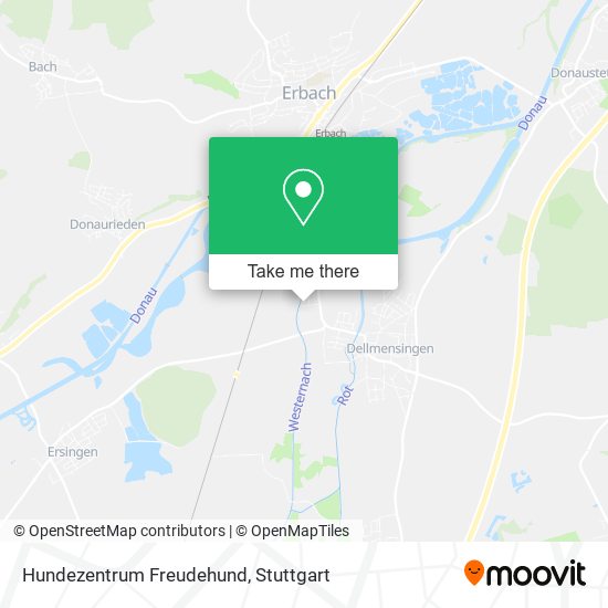 Hundezentrum Freudehund map