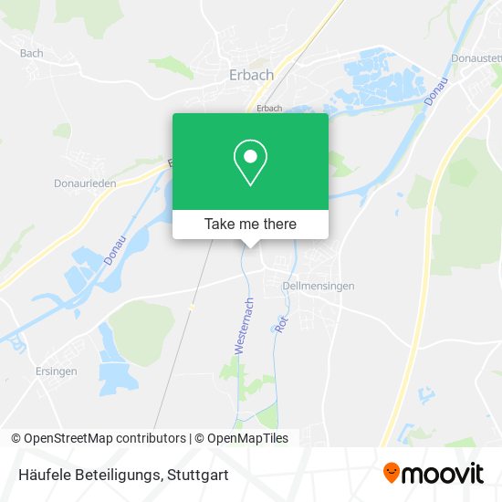 Häufele Beteiligungs map