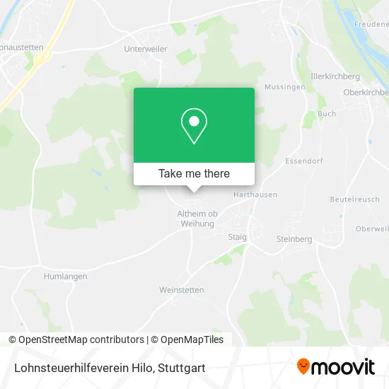 Карта Lohnsteuerhilfeverein Hilo