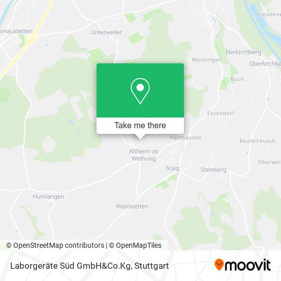 Laborgeräte Süd GmbH&Co.Kg map