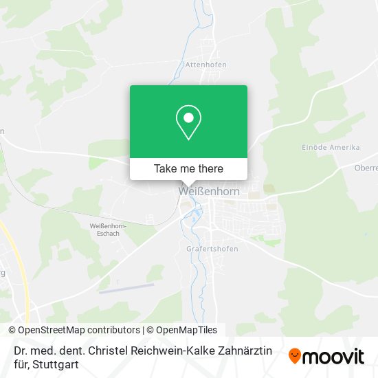 Dr. med. dent. Christel Reichwein-Kalke Zahnärztin für map