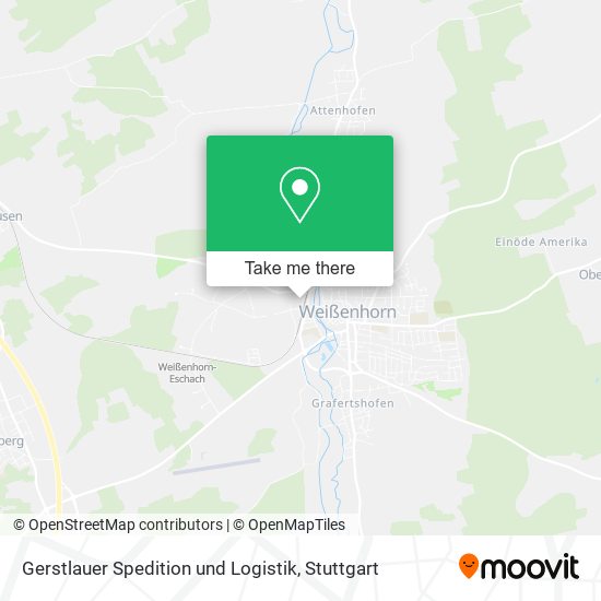 Карта Gerstlauer Spedition und Logistik