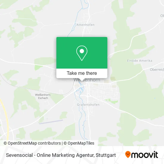 Карта Sevensocial - Online Marketing Agentur