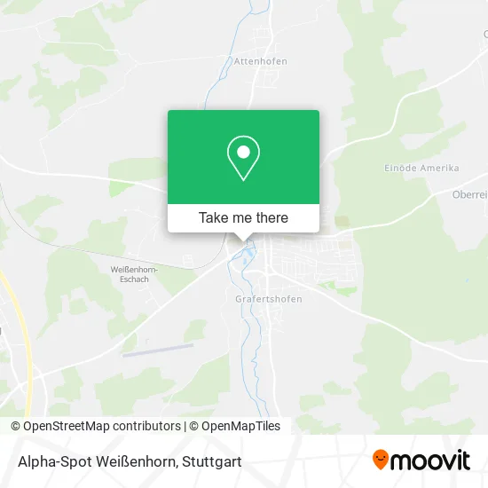 Карта Alpha-Spot Weißenhorn