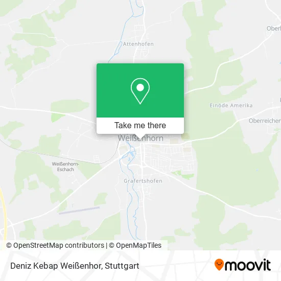 Карта Deniz Kebap Weißenhor