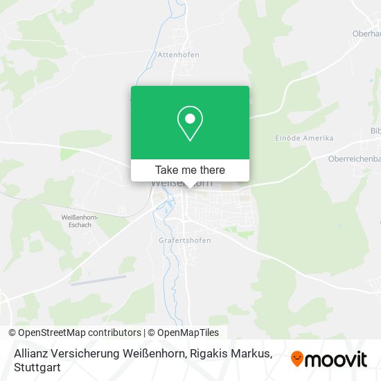 Allianz Versicherung Weißenhorn, Rigakis Markus map