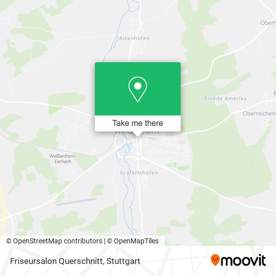 Friseursalon Querschnitt map