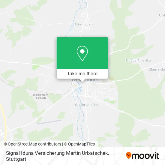 Карта Signal Iduna Versicherung Martin Urbatschek