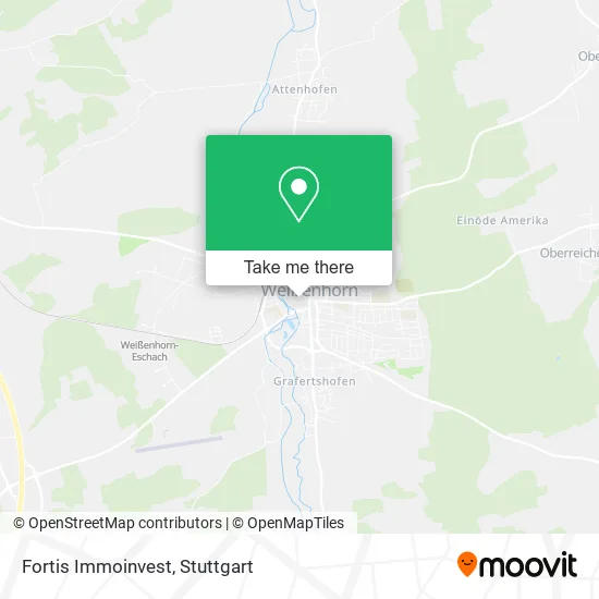 Карта Fortis Immoinvest