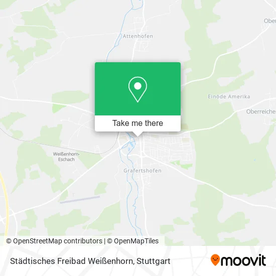 Карта Städtisches Freibad Weißenhorn